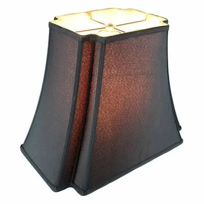 Classics 16 Shantung Bell Lamp Shade House of Hampton Color: Black