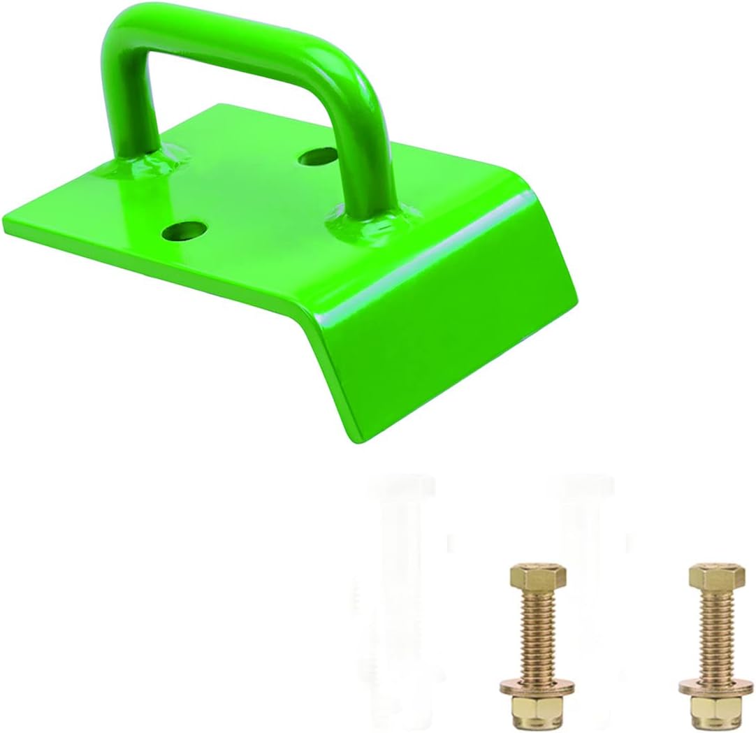 OneChoi Tractor Bucket Hooks, Bolt on Hooks, 5/8&rdquo; Tow/Grab Handles, Tow Hook Bolts with 60&deg; Curved Edge for John Deere Bucket 1 PACK (Standard Duty Bucket 1.5&ldquo; Bolt)