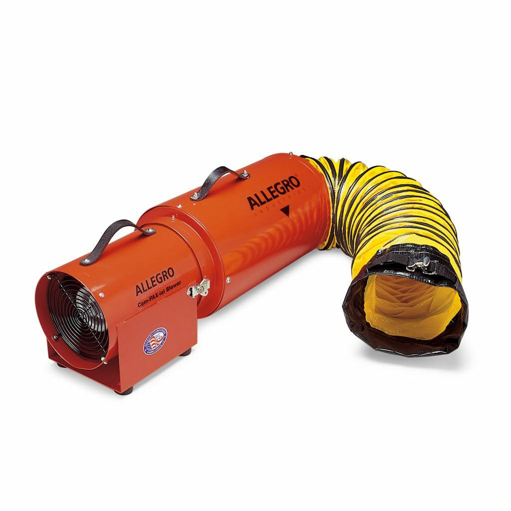 Allegro 9534-15 8 in. AC Metal COM-PAX-IAL Blower with 15 ft. Ducting