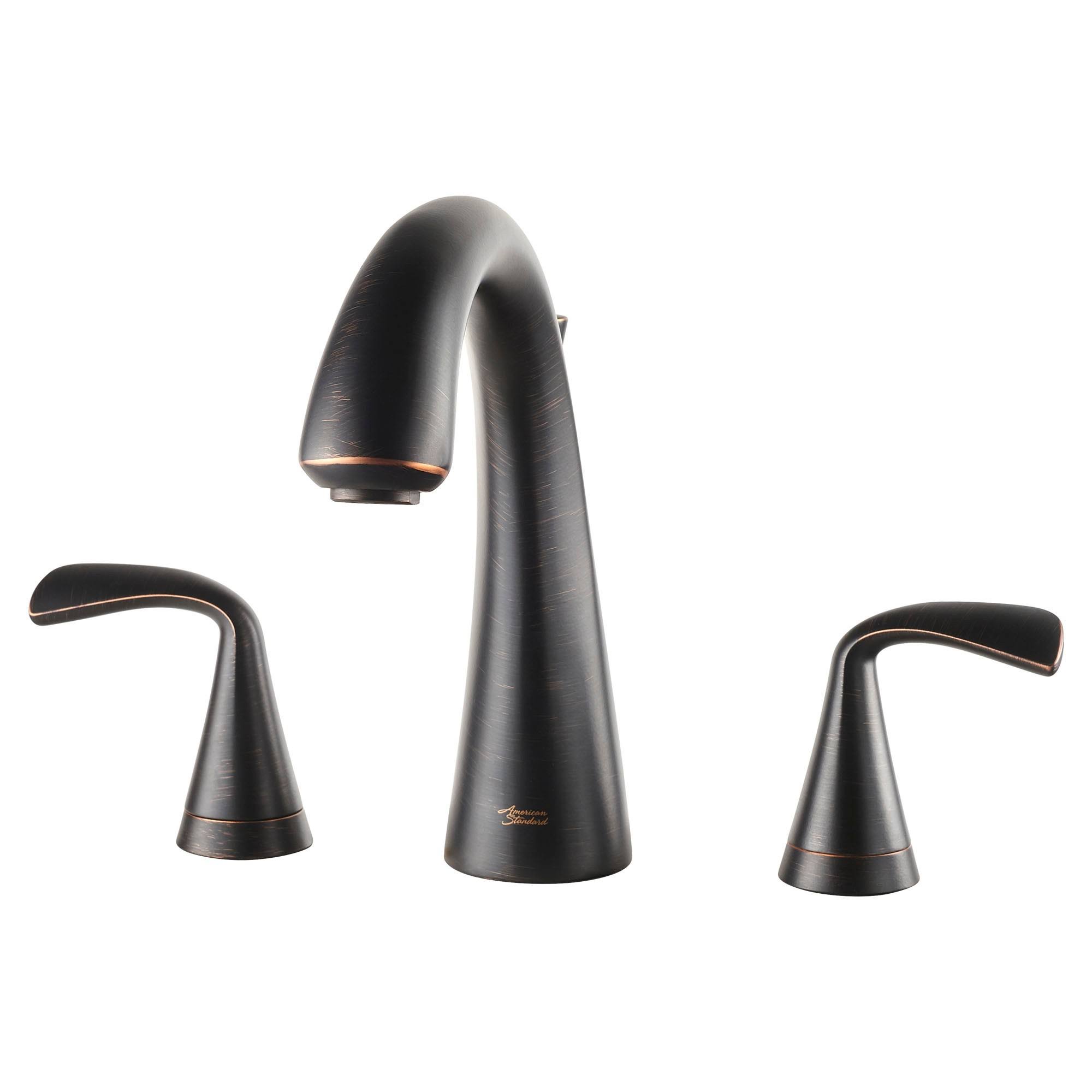 American Standard 7186801.278 Fluent Two-Handle Widespread Bathroom Faucet, Legacy Bronze