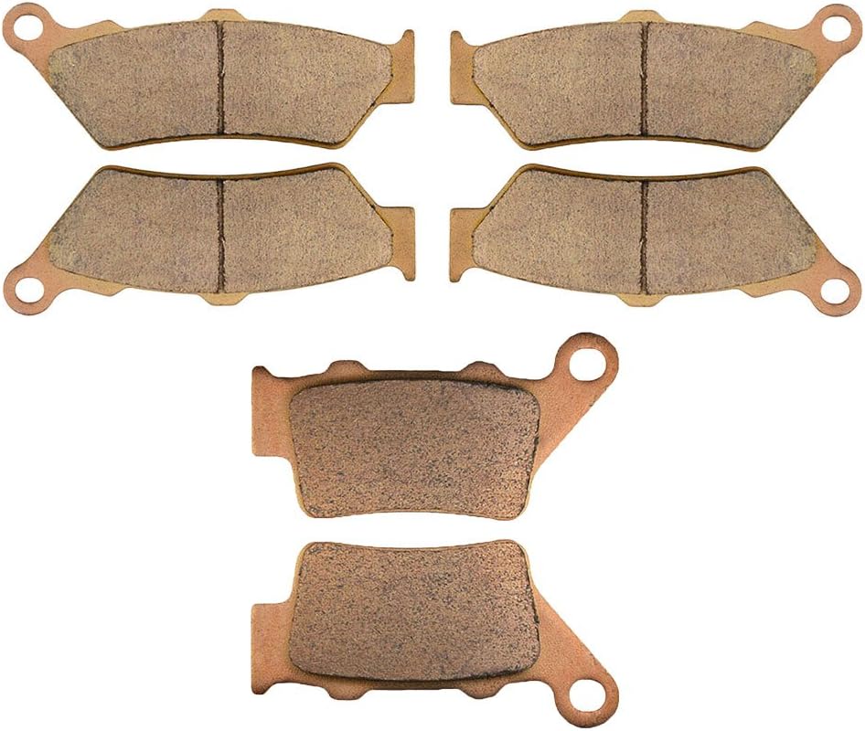 AHL Front & Rear Brake Pads Set for BMW F800GS F800 GS 2008-2011 (Sintered copper-based) Pack of 2