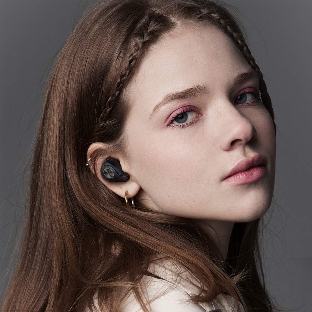 COWON CK11 Pro - Metal Edition/Premium True Wireless Earbuds/Wireless Charging Supported (Titanium Black)