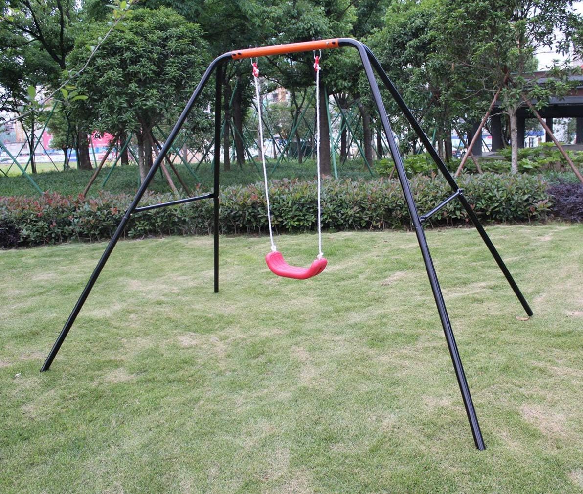 KLB Sport Metal Swing Set for Backyard