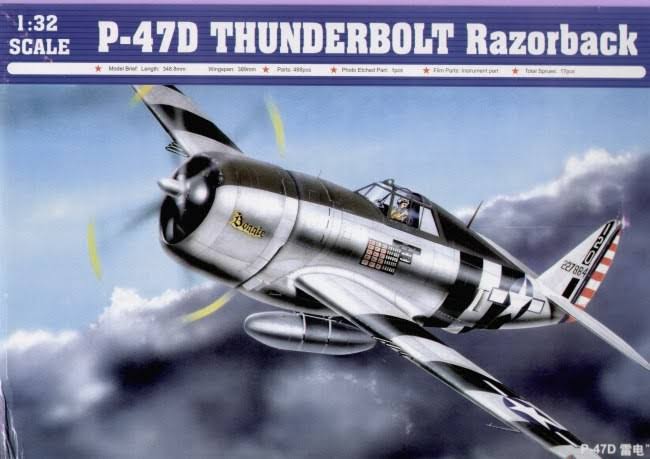 Trumpeter P47D Razorback Fighter (1/32 Scale)