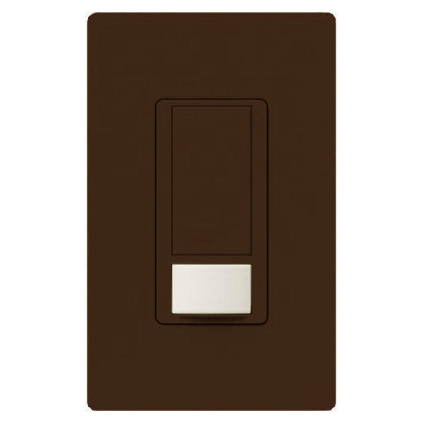 Lutron MS-OPS6M2N-DV-BR Occupancy/Vacancy Sensor Switch, Brown