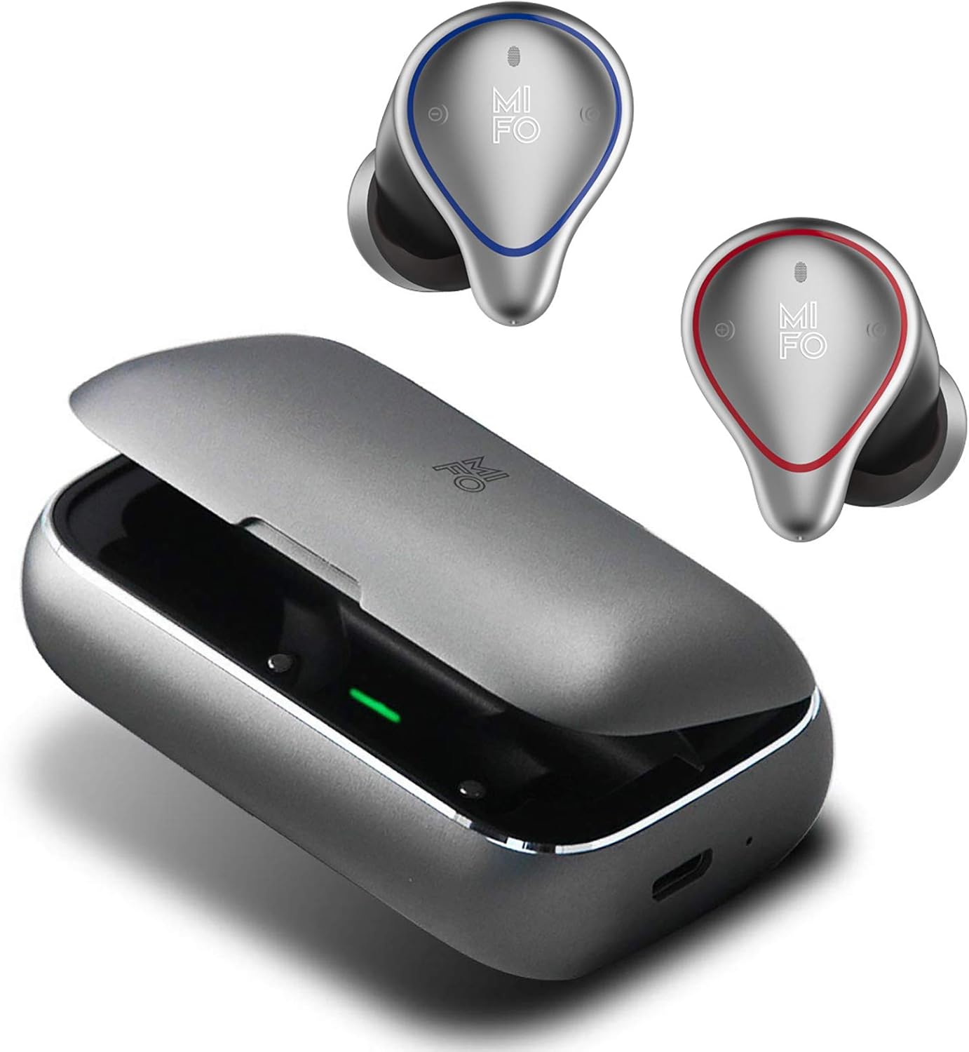 Truly Wireless Earbuds Mifo O5 Gen 2,Bluetooth 5.2 in-Ear Environmental Noise Cancelling Headphones,150 Hours of Playback Dynamic Bass APT-X Earphones,IPX7 Sports Earbuds