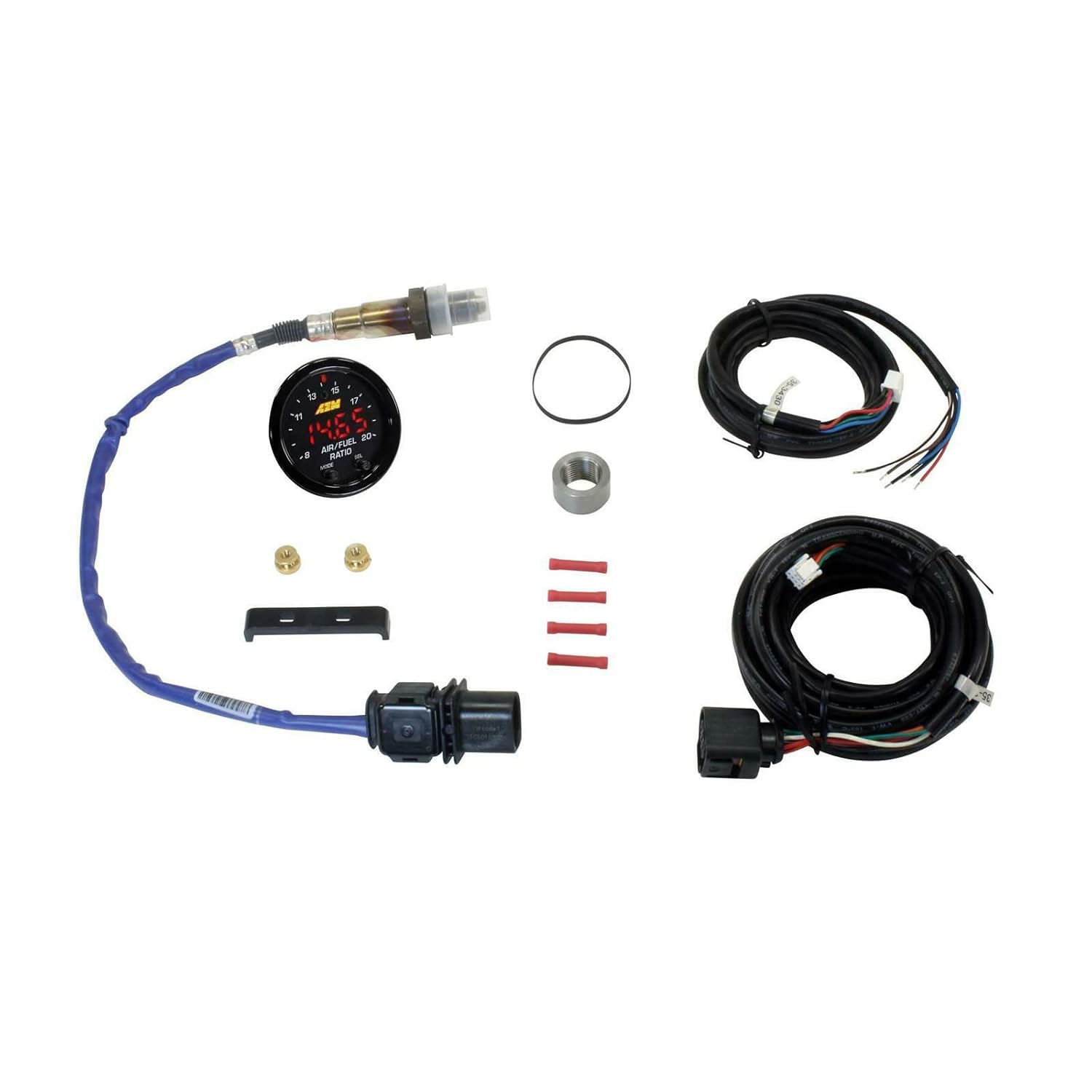 for AEM 30-0300 Wideband Gauge X-Series UEGO Air Fuel Ratio Gauge Kit 2 1/16 Replace for 30-4110, 30-4100, AEM Wideband, Wideband Gauge, Wideband