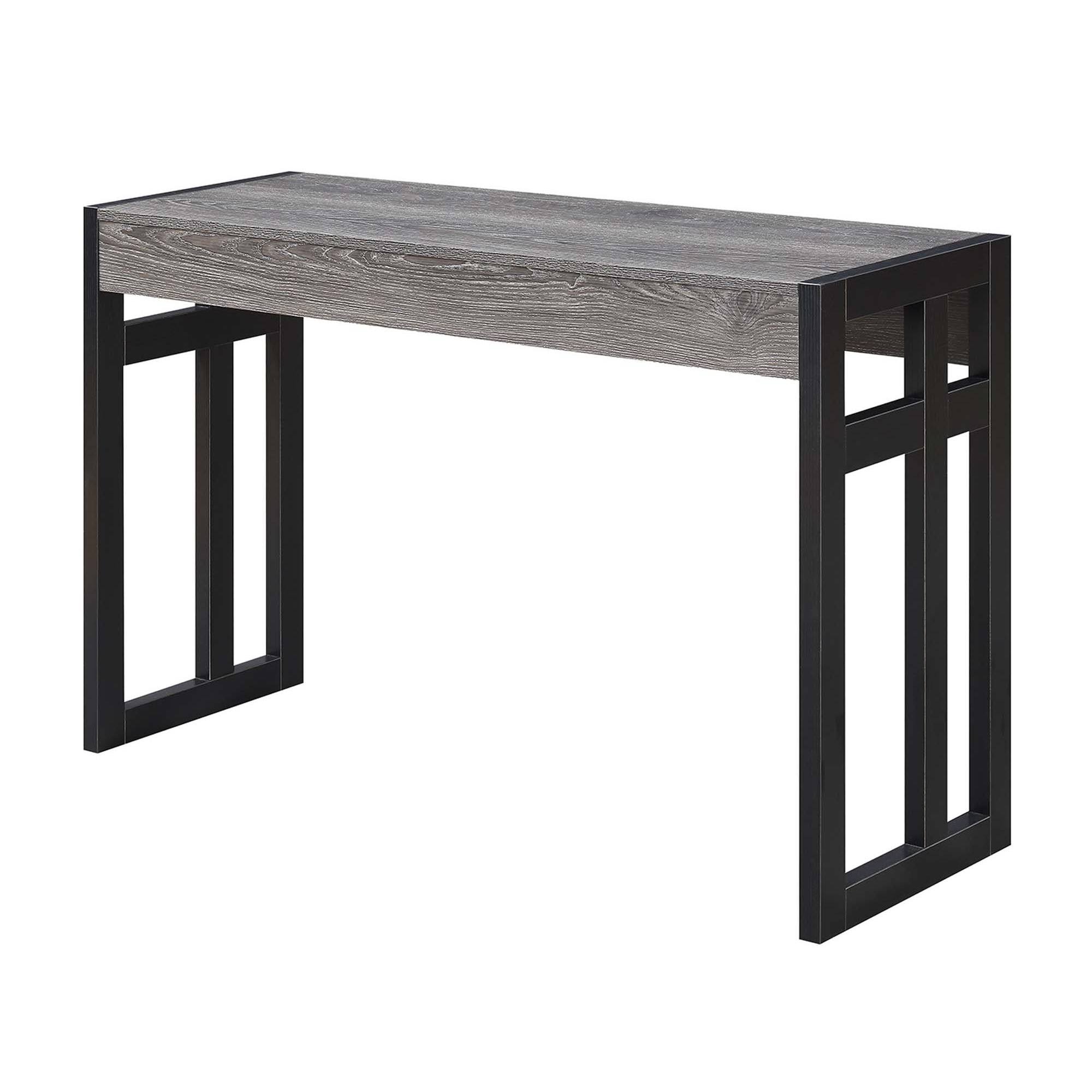 Monterey Console Table Weathered Gray/Black - Breighton Home