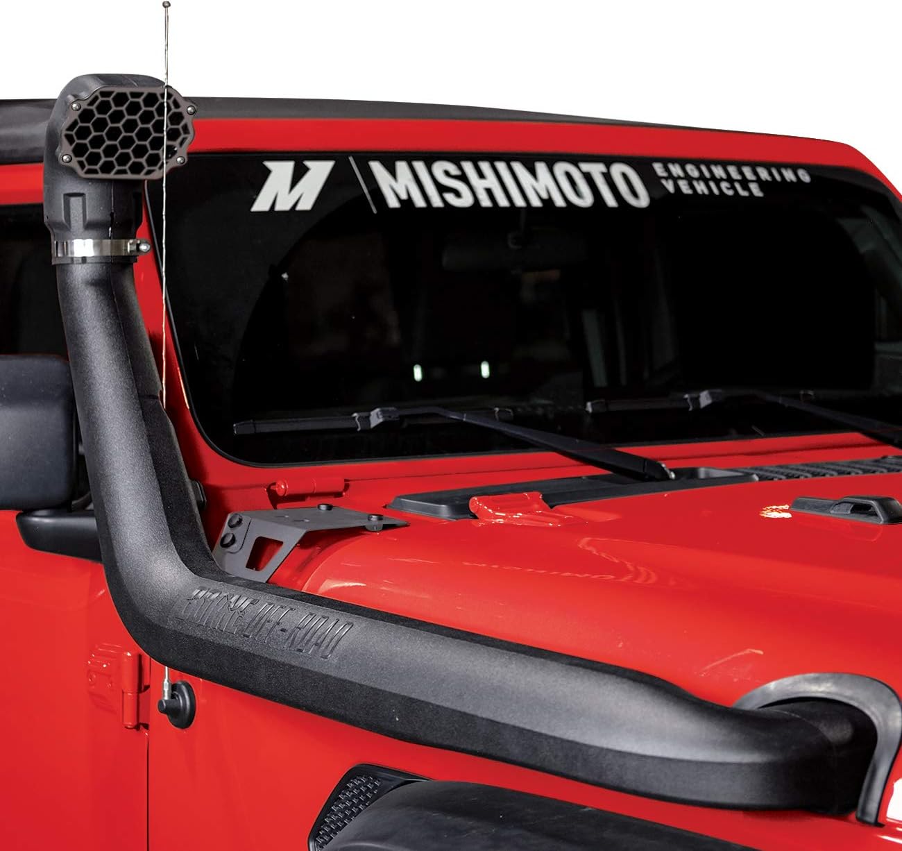 Borne Off-Road MMAI-JL-18N Snorkel for Jeep Wrangler JL 2018+, Micro-Wrinkle Black