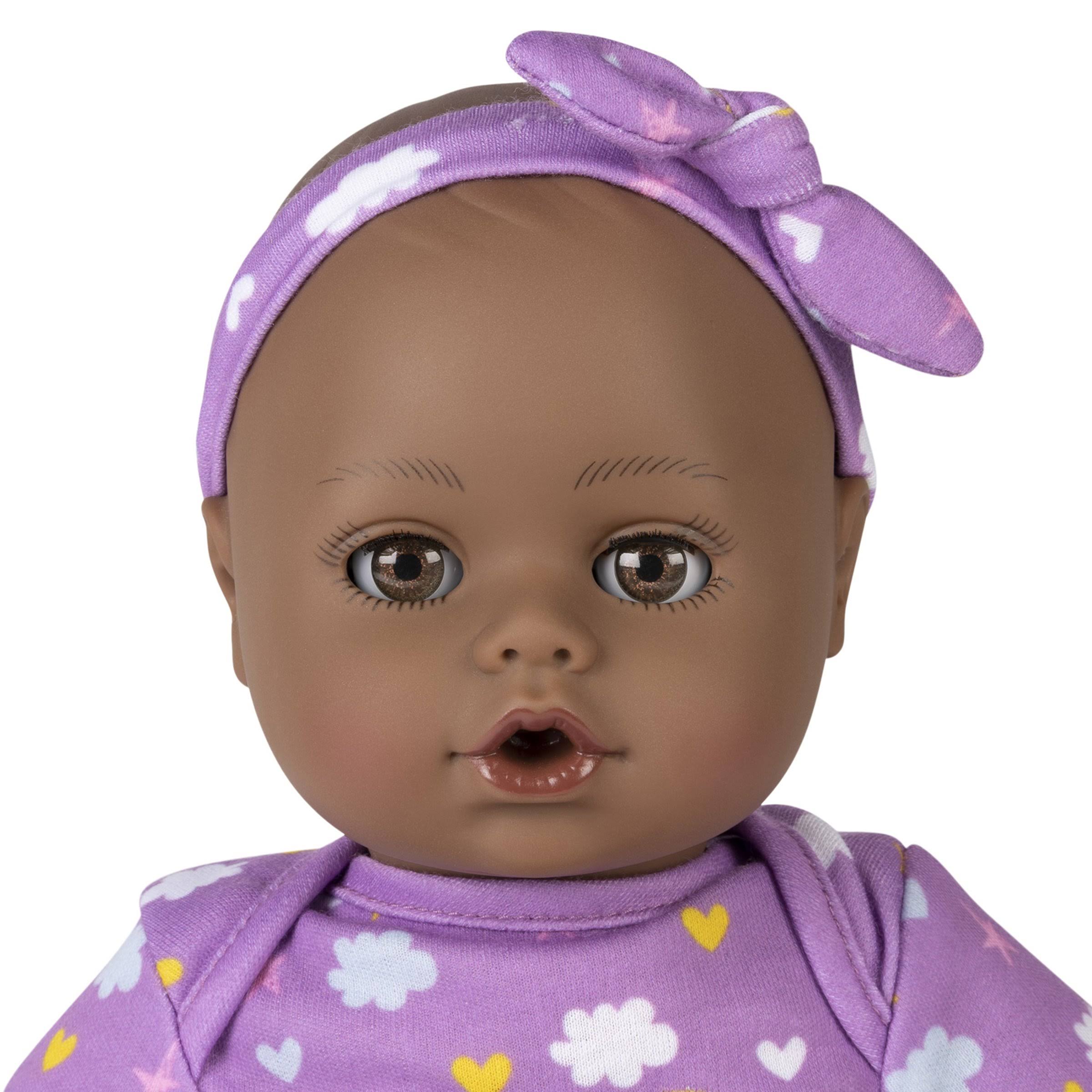 Playtime Black Baby Doll - Purple Dreams