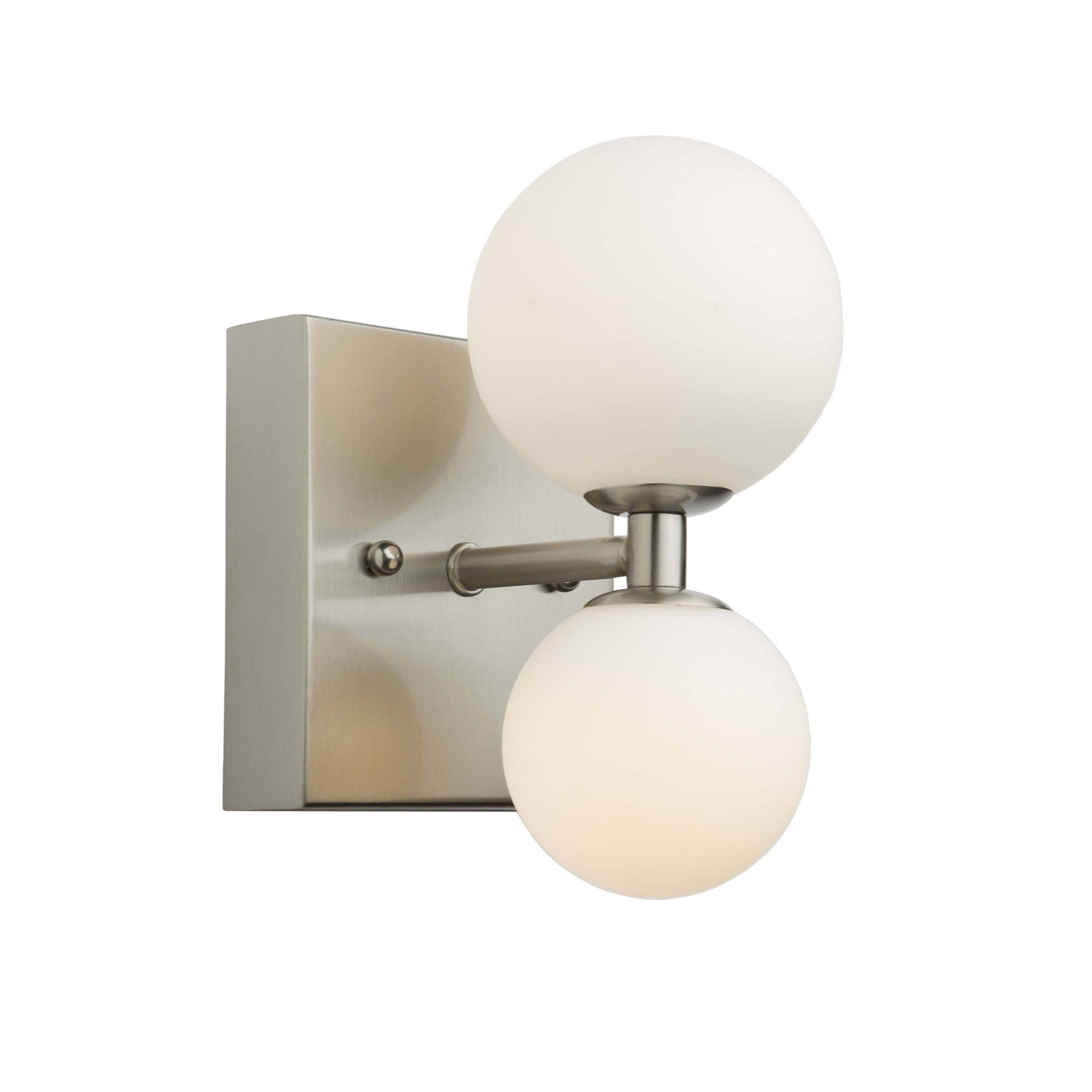 Artcraft Hadleigh Wall Light - Brushed Nickel - AC6612