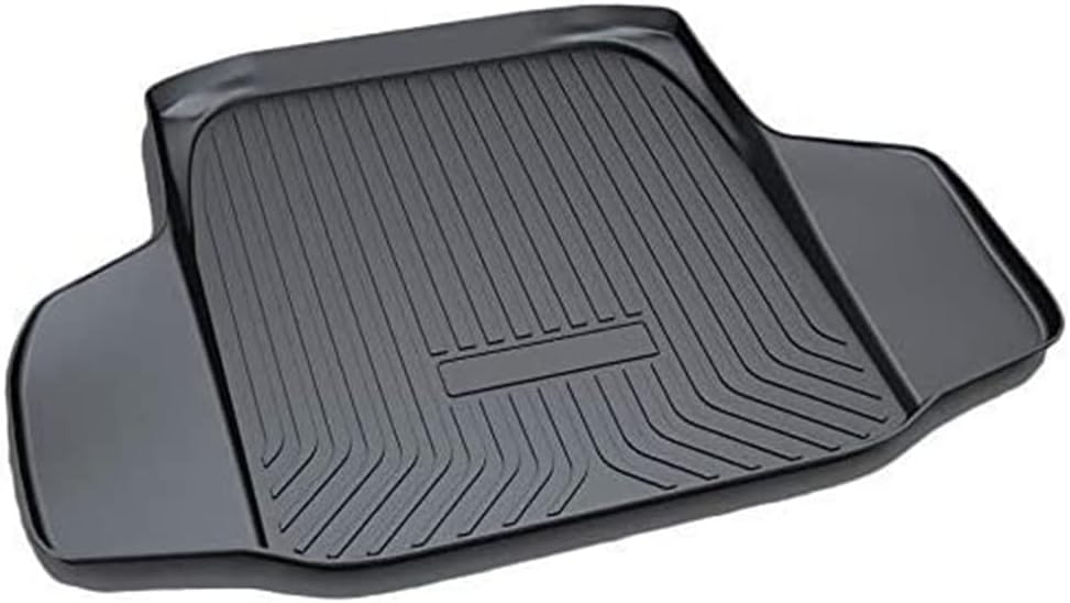 All Weather Rear Cargo Liners Trunk Tray Mats Protector Custom Compatible with 2018 2019 2020 2021 2022Honda Accord, 3D Waterproof Durable Odorless Flexible Black TPO Accessories