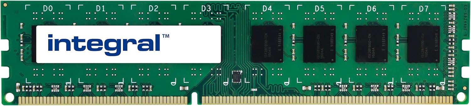 Integral 8GB DDR3 1333 MHz DIMM CL9 Desktop Memory Module Pack of 2