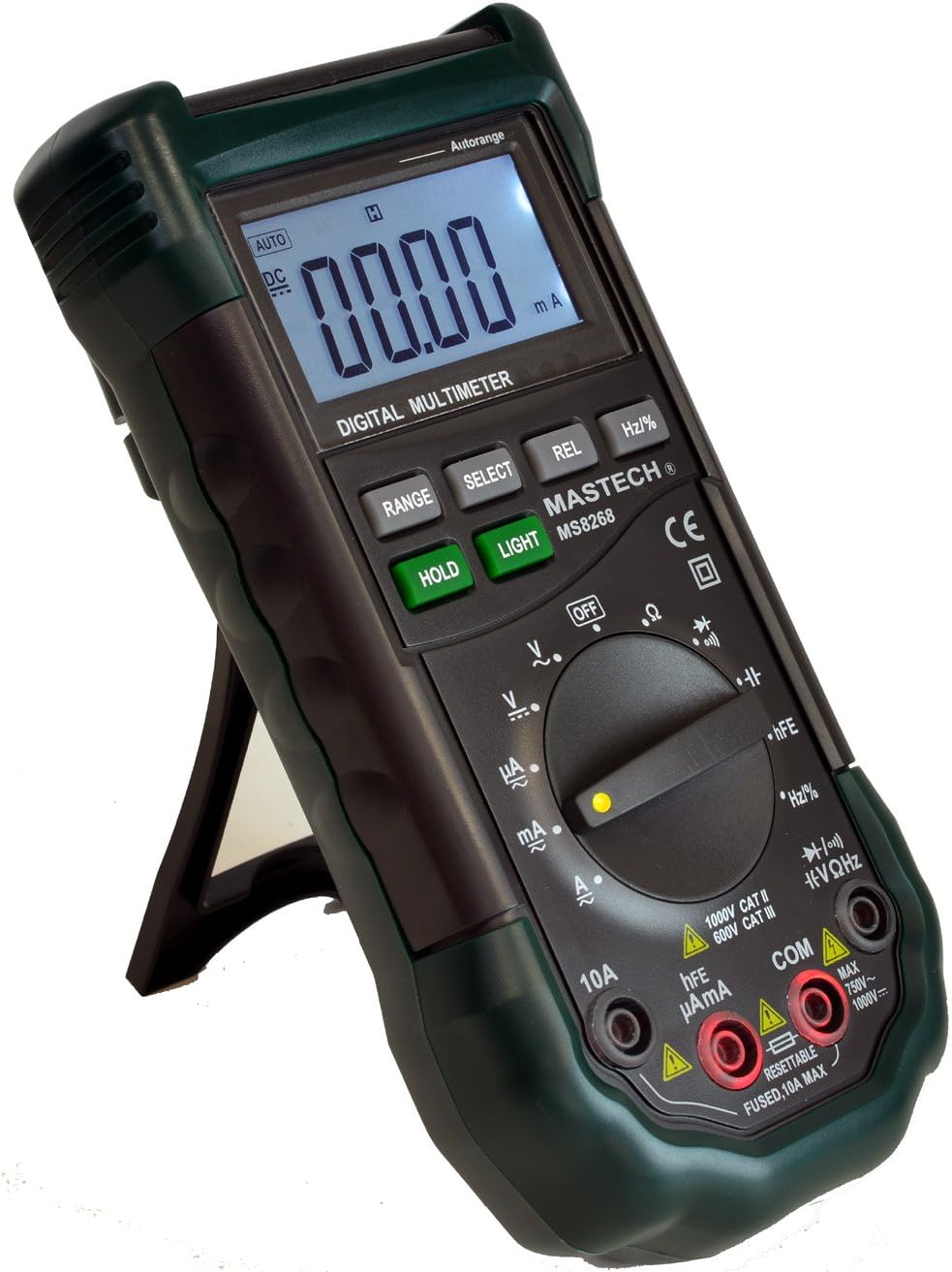 Tekpower Mastech MS8268 Digital AC/DC Auto/Manual Range Digital Multimeter Meter