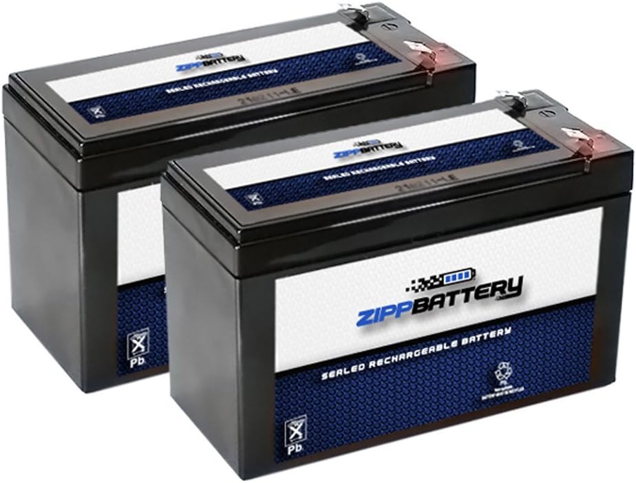 12V 9AH SLA Battery for Razor e200 / e200s / e225 / e300 / e300s / e325-2PK Pack of 2