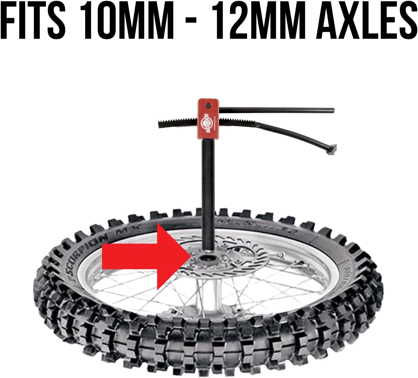 The Minibike Accessory Kit Includes a Mini Pushrod, 10mm, and 12mm Axle Sleeves to Mount Tires Quickly Without Pinching Tubes - Works On Minibike Wheels with 10mm and 12mm Axles