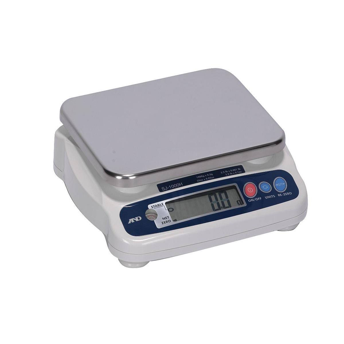 Au0026D Weighing 2000g/4.4 lb. Digital LCD Compact Bench Scale SJ-2000HS