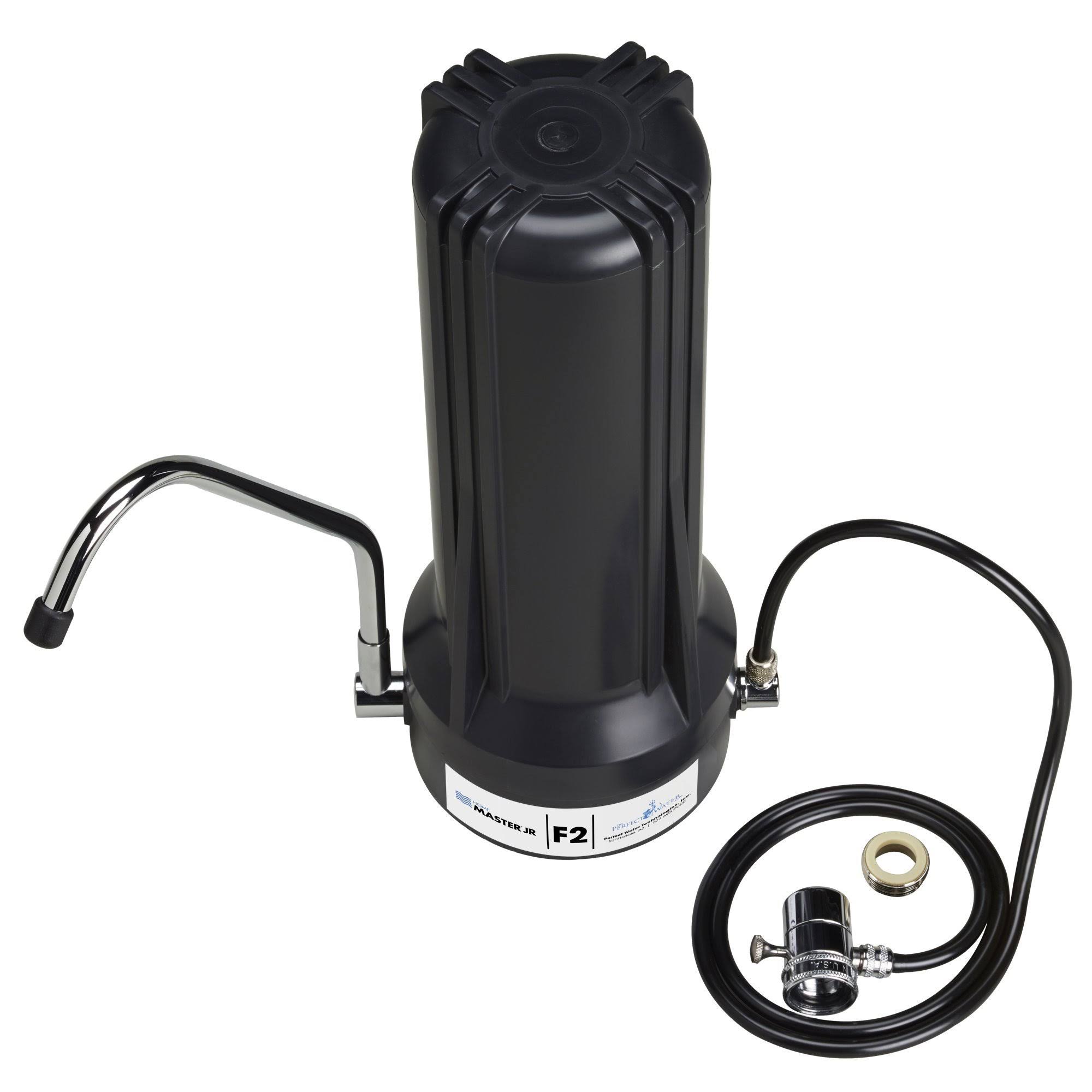 Home Master Tmjrf2-bk Jr F2 SinkTop Water Filtration SYSTEM. Black