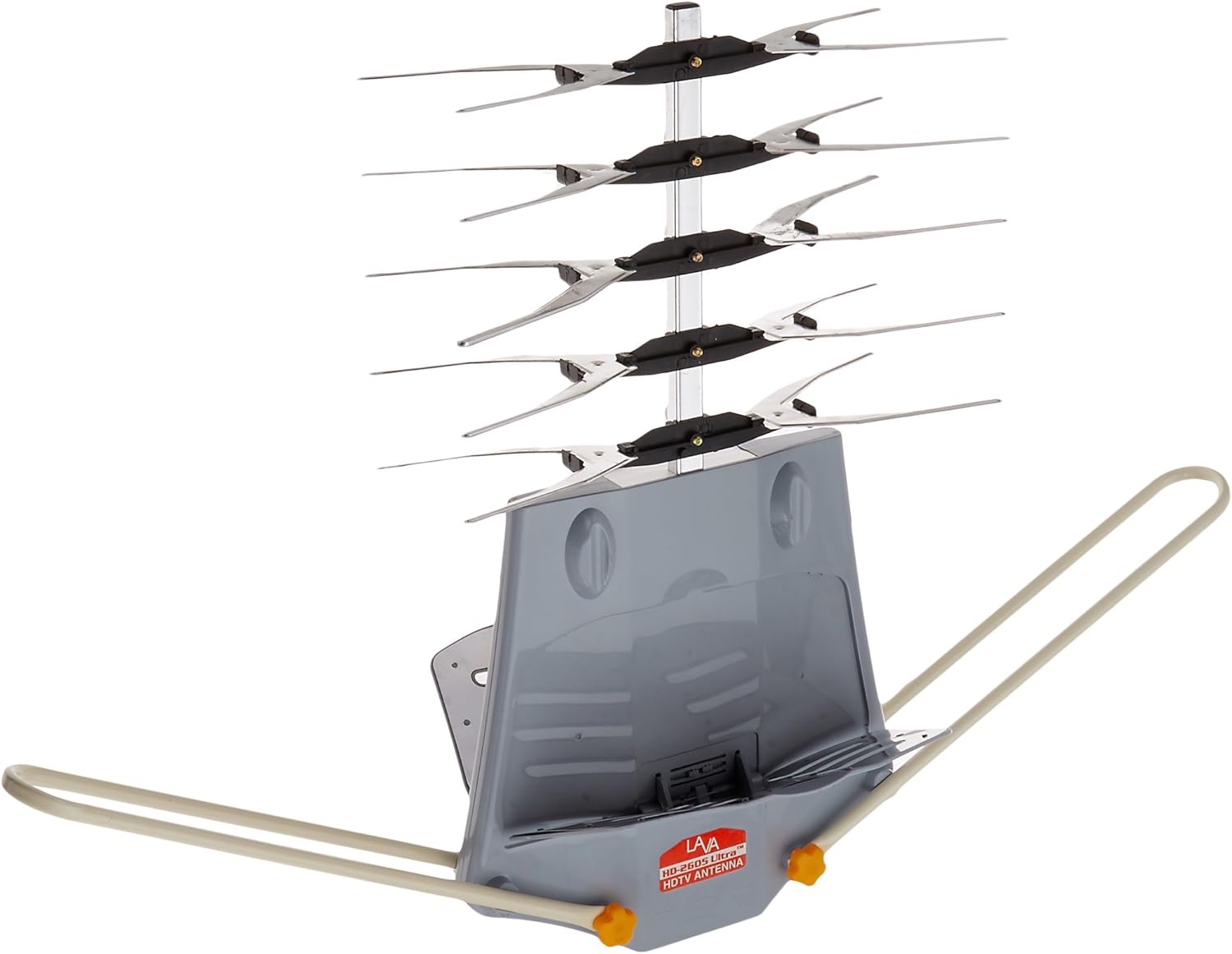 Lava Electronics HD-2605 UHF/VHF HDTV Antenna with Remote Control Pack of 2