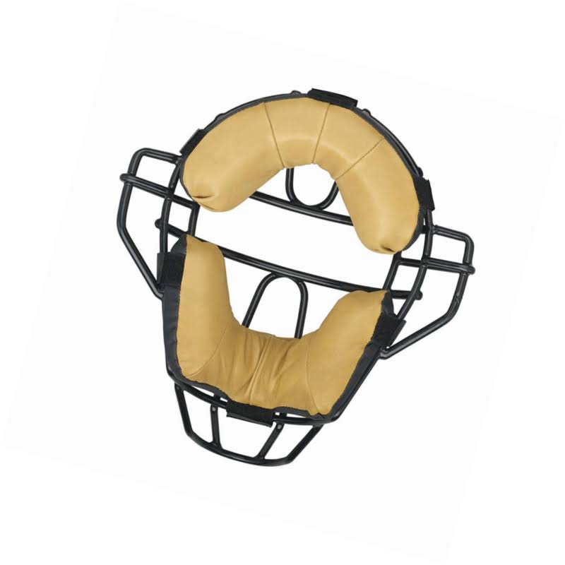 Wilson New-View Steel Umpire Mask in Black