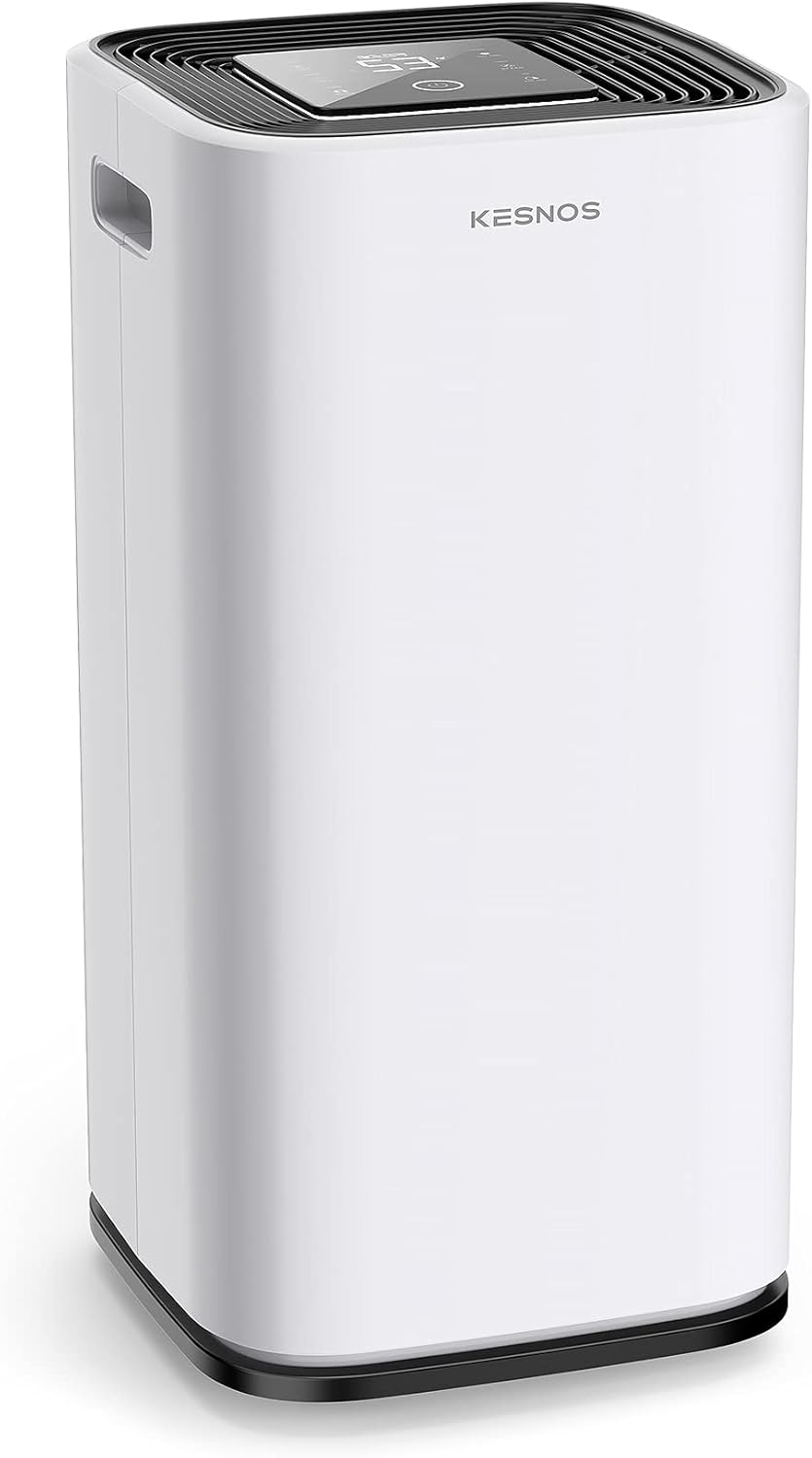 Kesnos 70 Pint Dehumidifiers for Spaces up to 4500 Sq Ft at Home and Basements PD253D,White