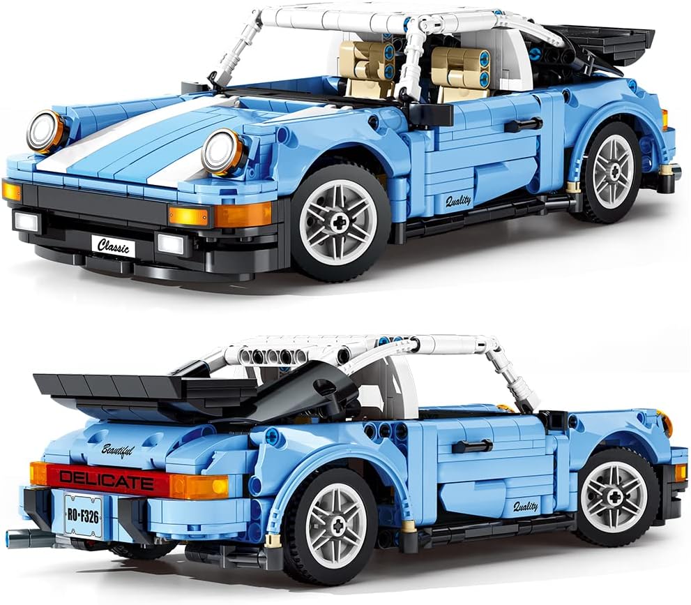 Mesiondy Sports Car Building Blocks Toys Boys or Adults Kits，1:14 MOC Building Set Raceing Car Model ,Cars for Boys Age 12-16 8-14，(967 Pieces)&hellip;&hellip;