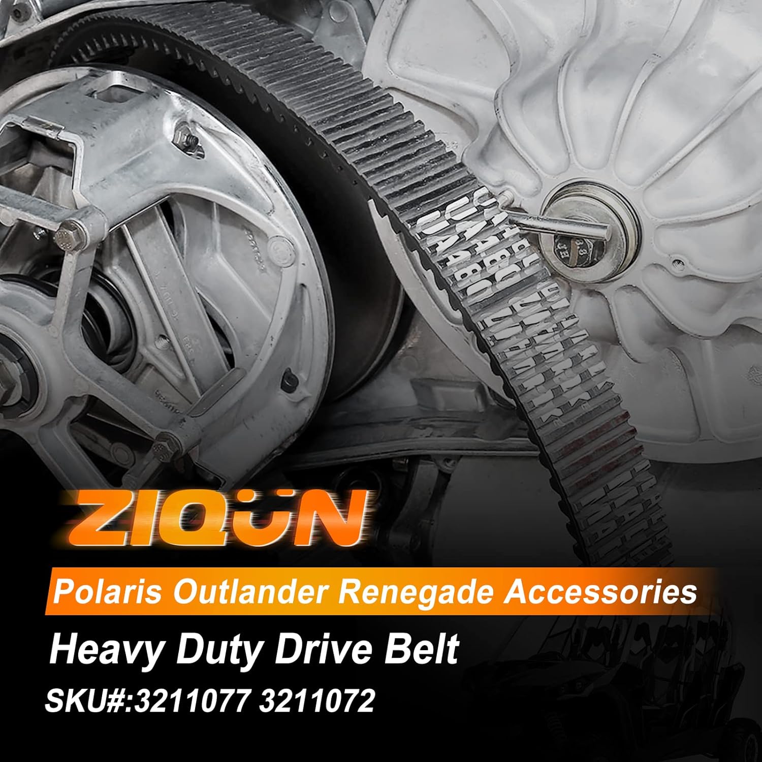 Drive Belt, Heavy Duty Drive Belt Compatible with Polaris Sportsman 400 500 Ranger 500 Scrambler Magnum Xplorer 4x4 ATV UTV Replace # 3211077 3211072 3211048