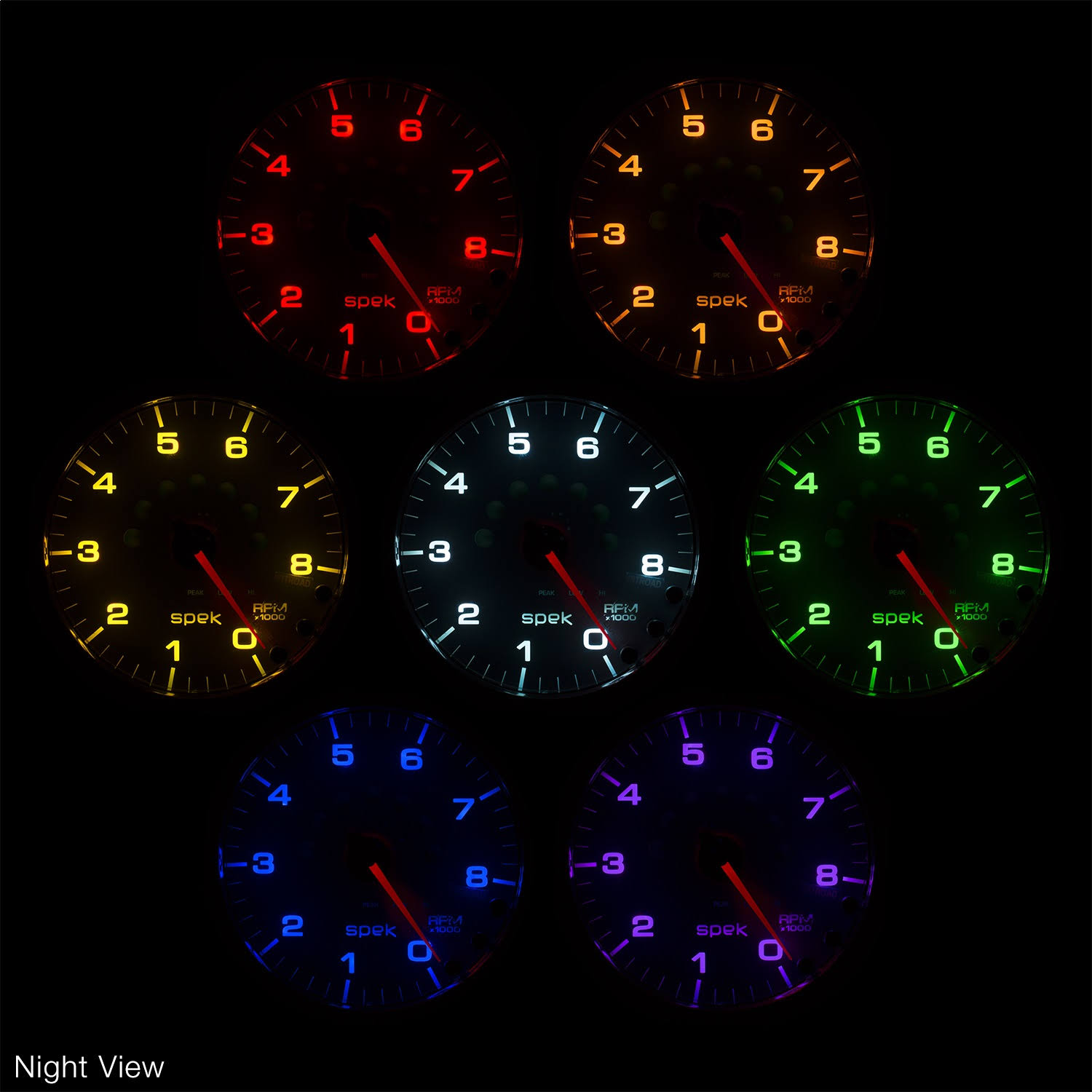 AutoMeter P23831 Spek-Pro Electric Tachometer
