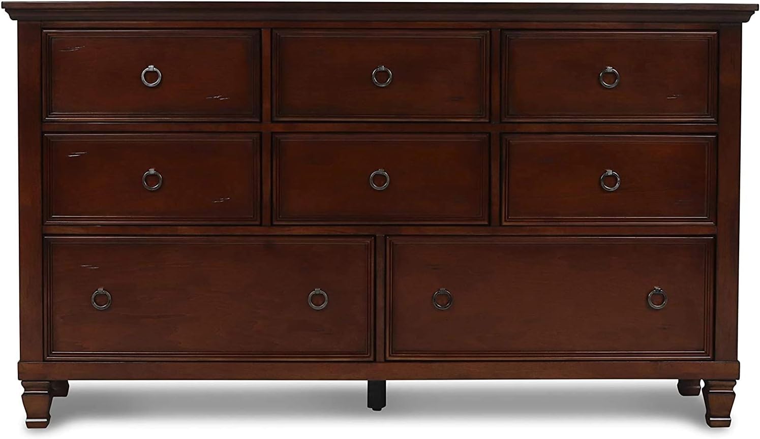 New Classic Furniture Tamarack Dresser, Cherry