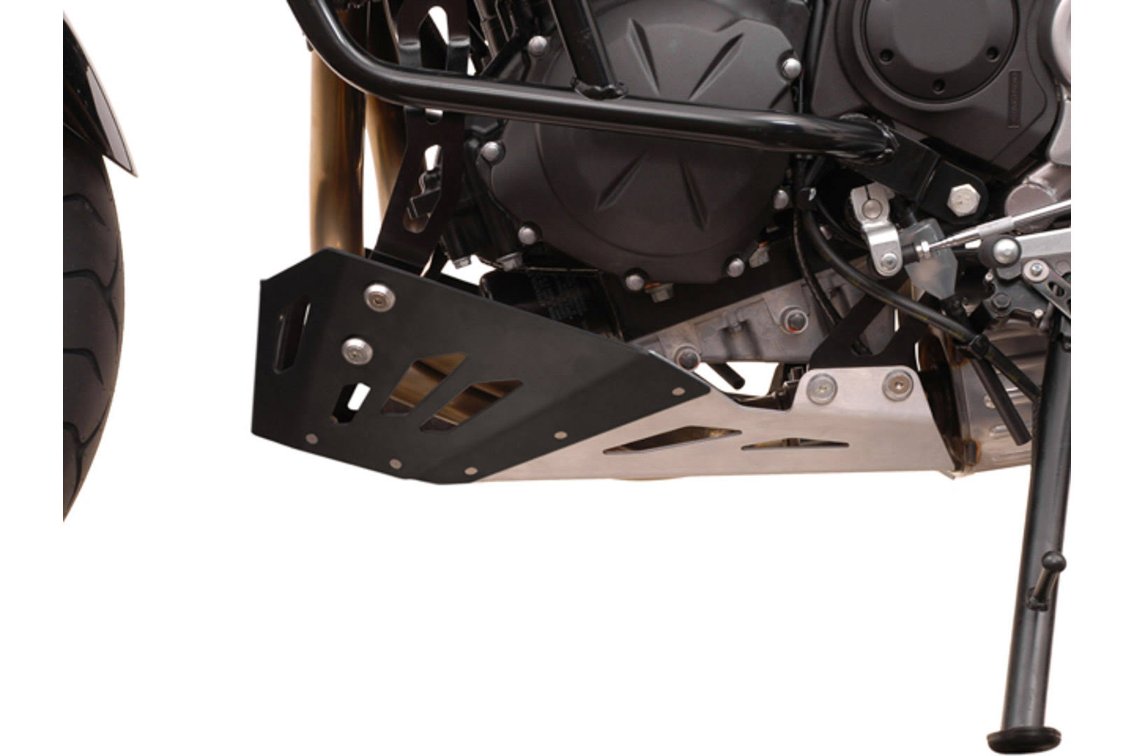 SW-Motech Engine Guard. BLACK. Kawasaki Versys 650 (07-14).