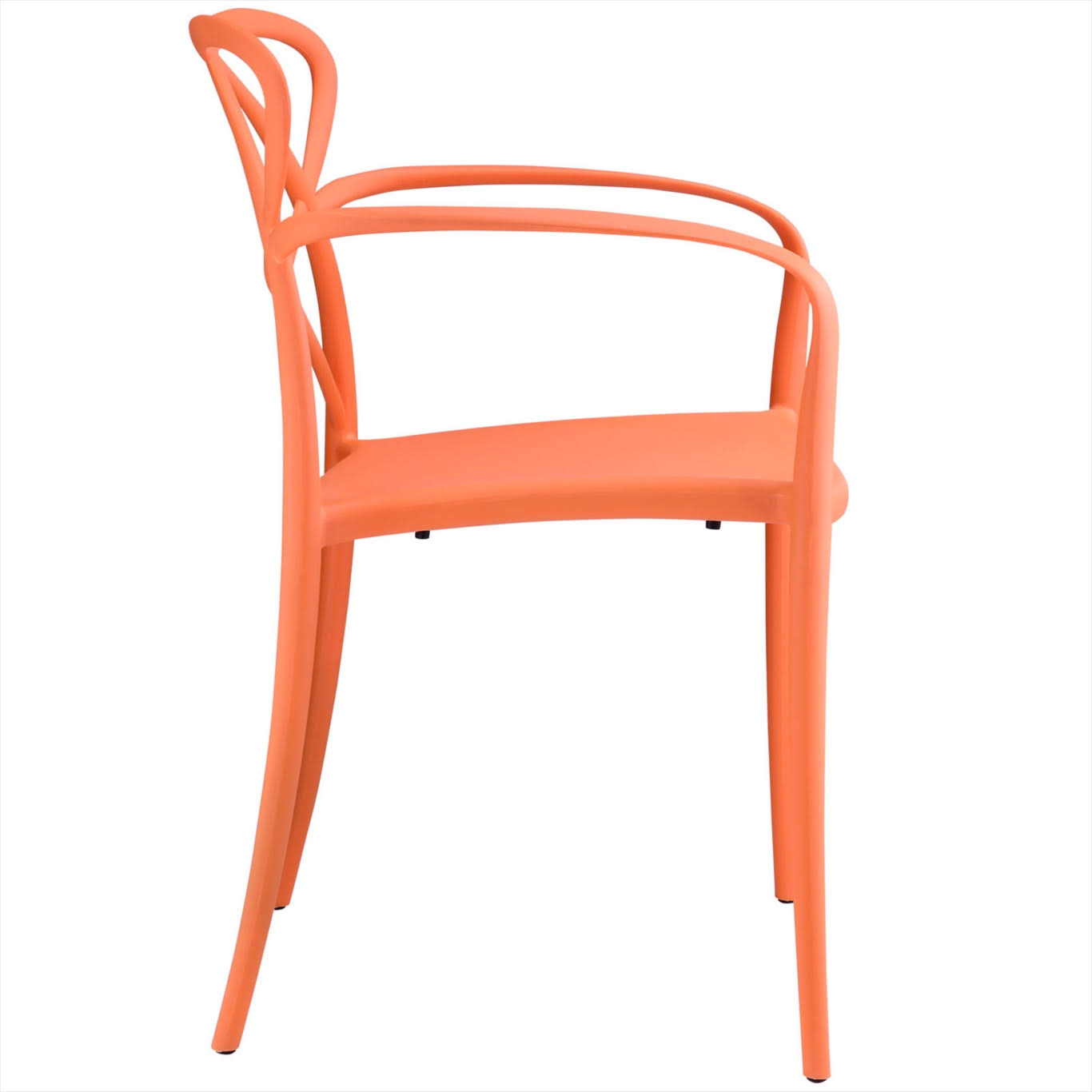 Modway Enact Dining Armchair, Orange