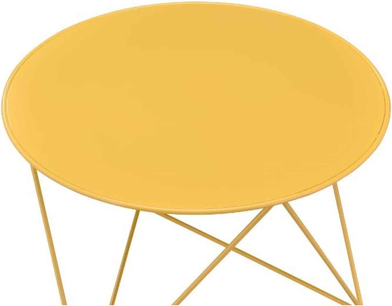 Ergode Accent Table Yellow Finish