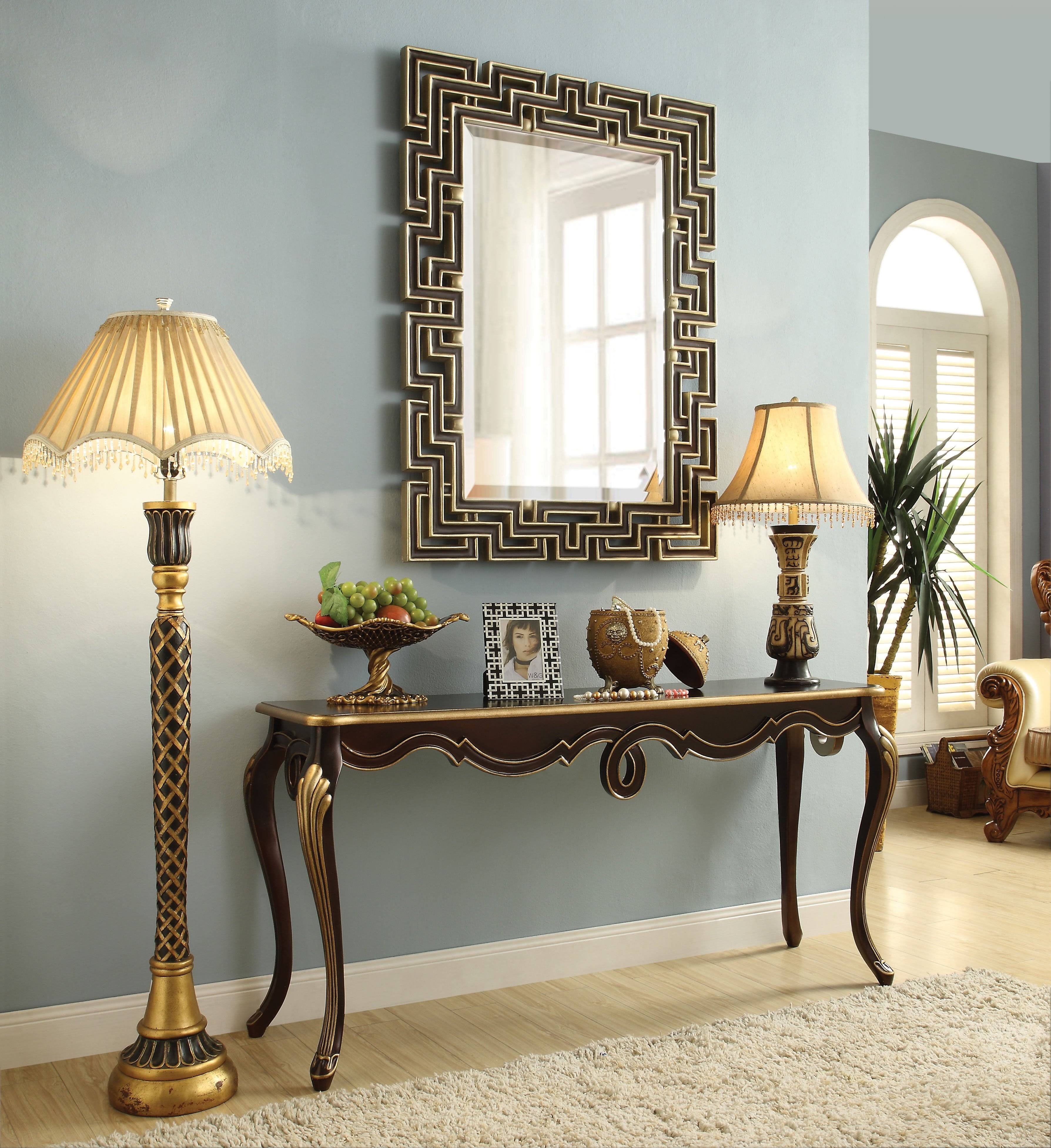 Acme Shiloh Console Table Bronze