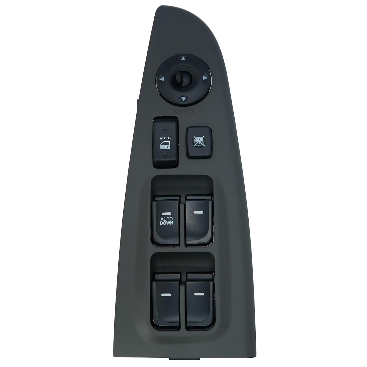 Master Power Window Door Switch Front Left Driver Side Assembly Compatible with Hyundai Elantra 2006 2007 2008 2009 2010 Replace# 93570-2H1107U