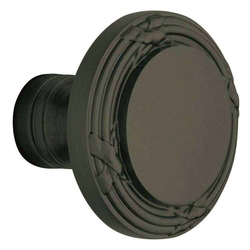 Baldwin 5013190IMR Estate Single Knob Only Satin Black