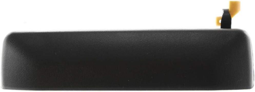 For NISSAN PATHFINDER Door Handle 1996-2004 Exterior | Front Driver Side (Texture/Black Finish)