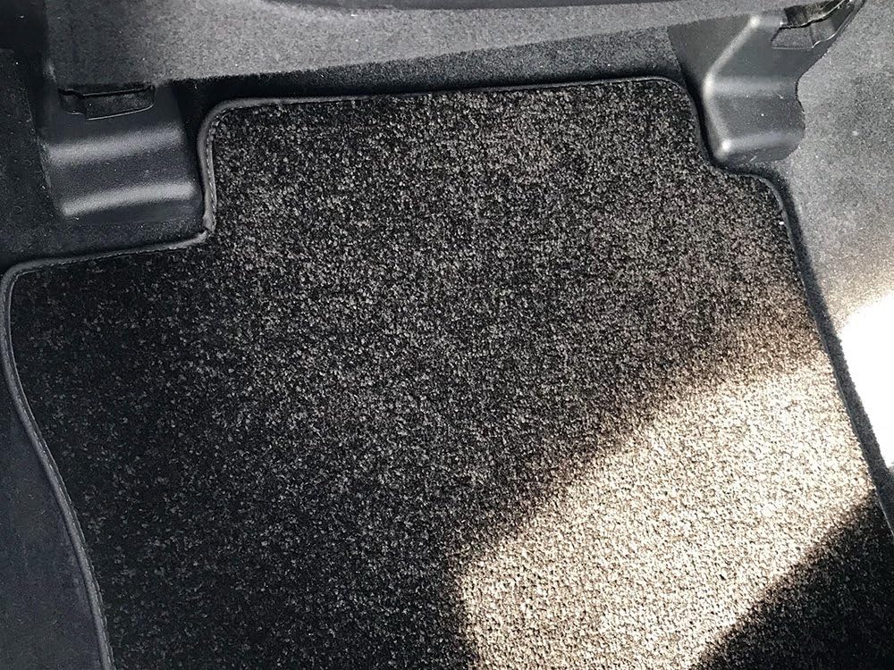 CarsCover Custom Fit 2013-2018 Toyota RAV4 SUV Front and Rear Carpet Car Floor Mats Heavy Cushion Ultramax Asphalt Black