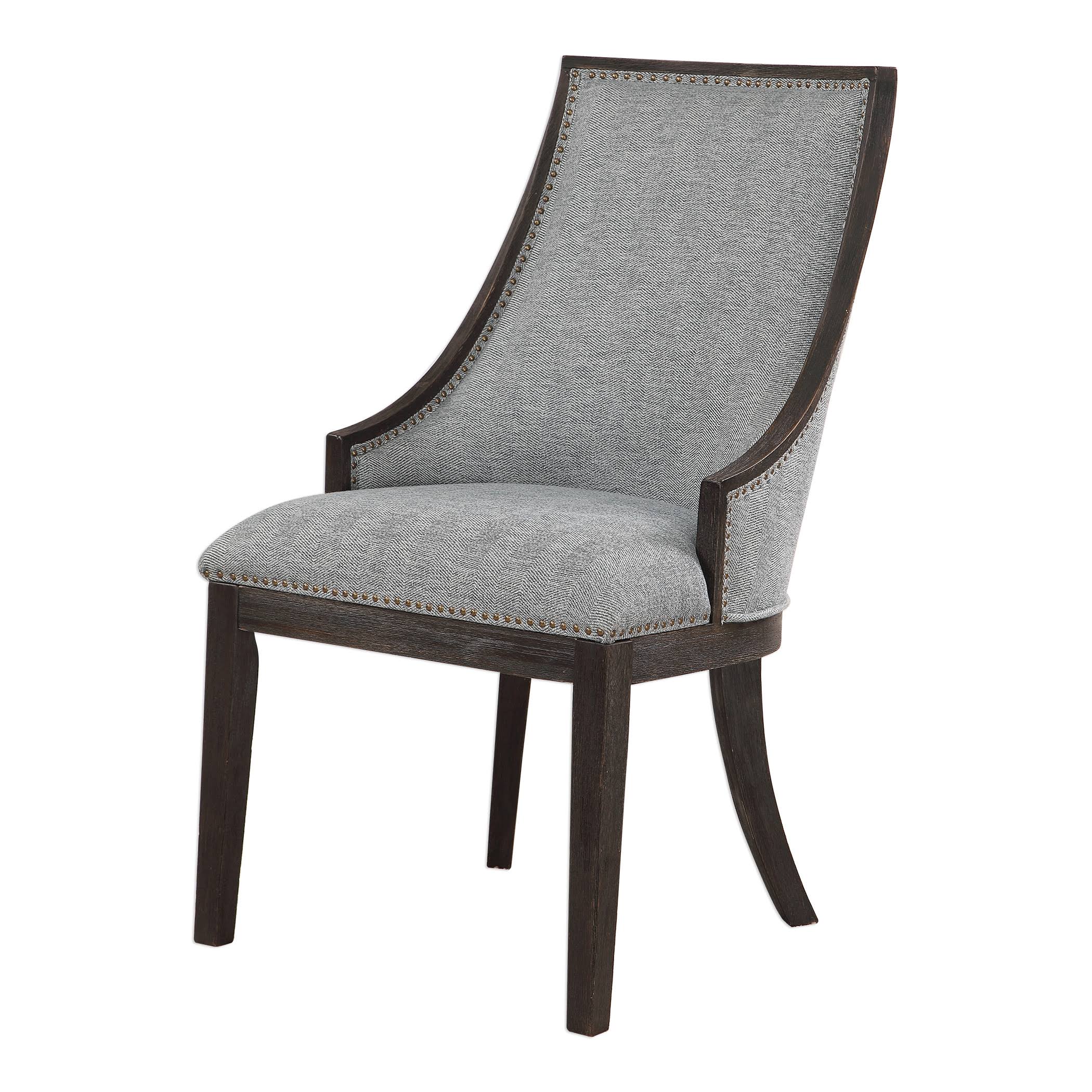 Uttermost - 23481 Janis Ebony Accent Chair
