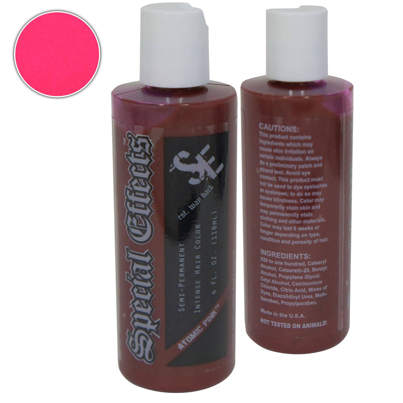 Semi Permanent Vegan Hair Dye 4 Pack