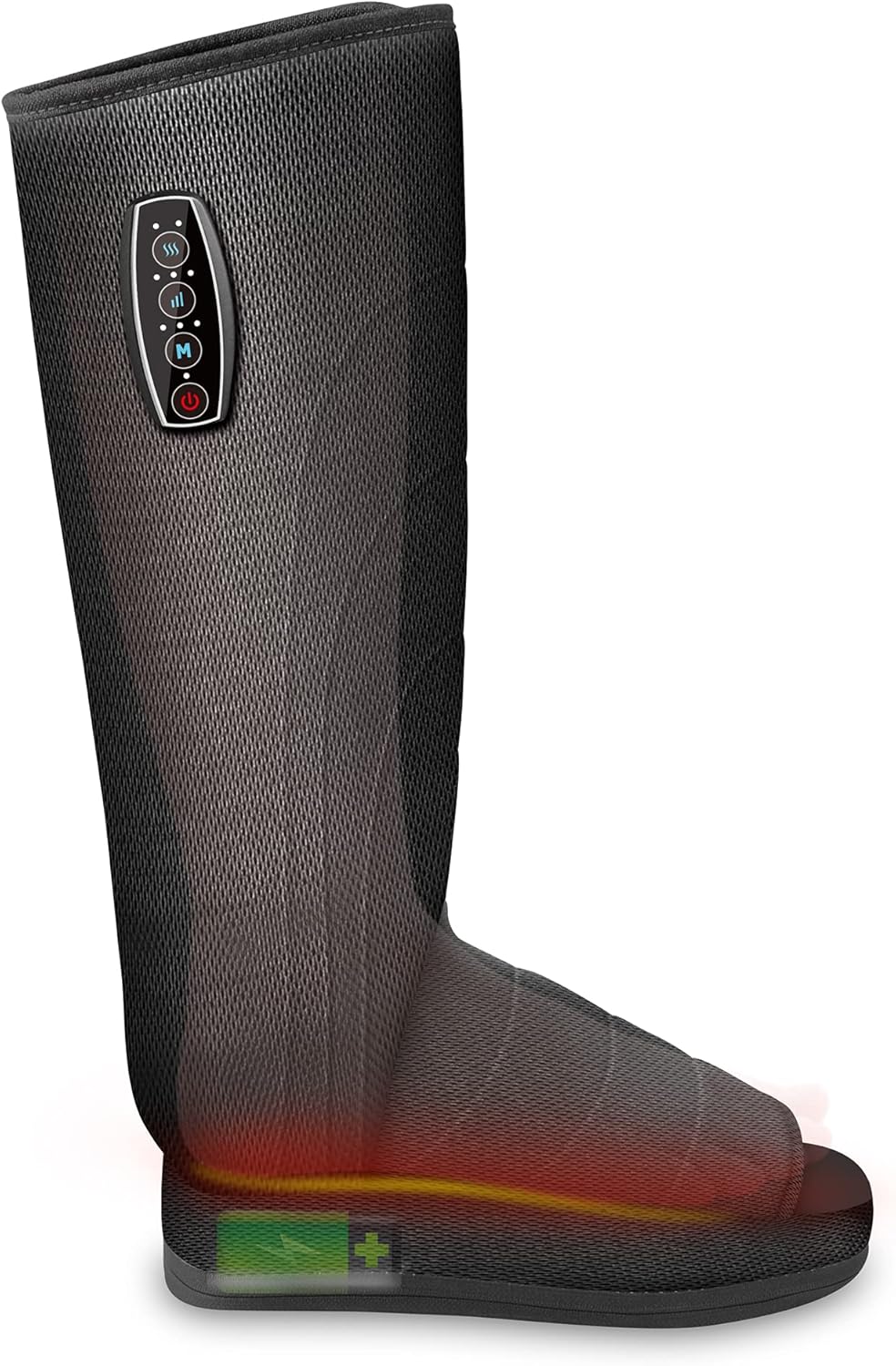 Comfier Cordless Foot and Leg Massager with Heat - Rechargable Compress Massager Foot and Calf Massager with Multiple Settings, Heated Foot Warmer Massage for Calves Leg Foot Pack of 2