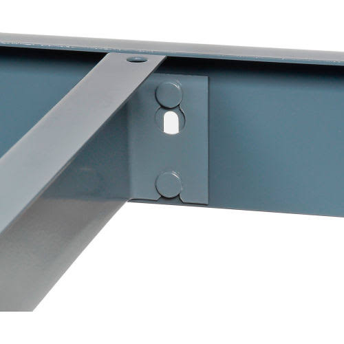 High Capacity Boltless Shelving, 36W x 18d x 96H, 5 Shelves, Gray