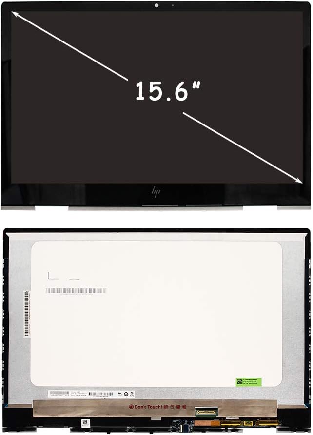 FIRSTLCD LCD Touch Screen Replacement L53545-001 L64480-001 for HP 15M-DR1011DX 15M-DR1012DX 15M-DR0011DX 15M-DR0012DX 15-DR0003CA 15-DR0008CA 15-DR0090CA 15-DR0013NR LED Display Assembly 15.6