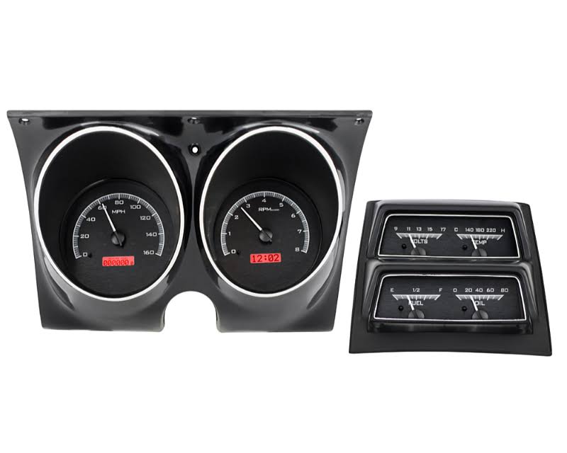 Dakota Digital 68 Chevy Camaro with Console Gauges Analog System VHX-68C-CAC-K-R