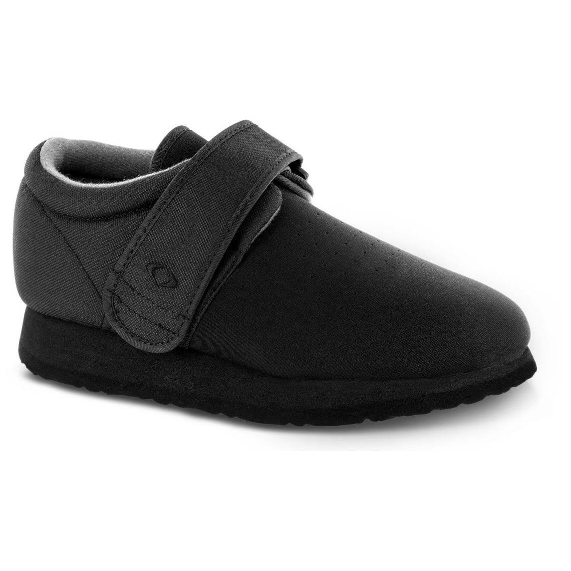 Apex Black Ambulator Stretchables Single Strap Slip-On