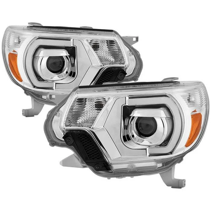 Toyota Tacoma Xtune Chrome DRL Projector Headlights