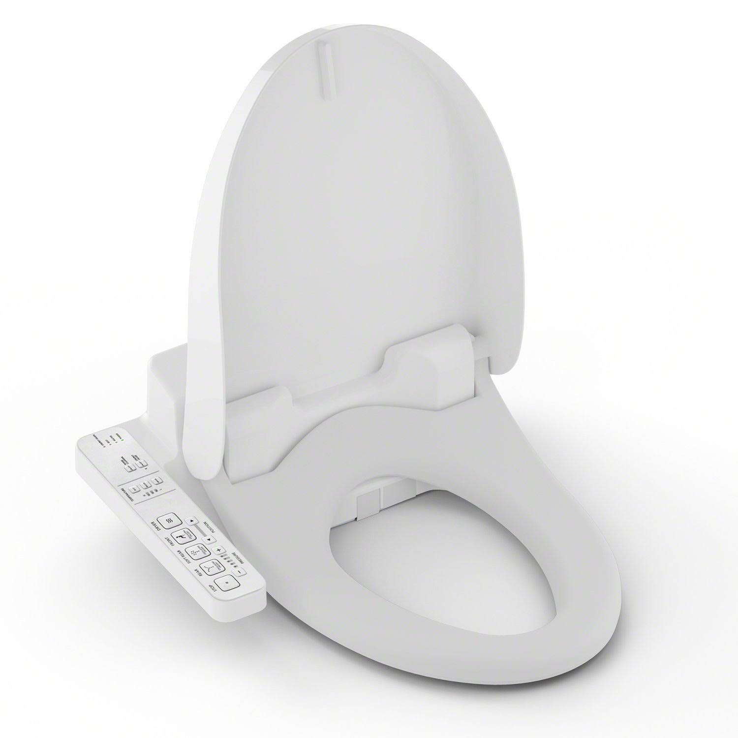 Toto SW2034#01 Washlet C100 Elongated Soft Close Bidet Seat with Dual Action Spray in White