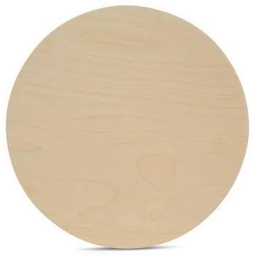 Wood Circles 15 inch, 1/4 inch Thick, Birch Plywood Discs, Pack of 5 Unfinished Wood Circles for Crafts, Wood Rounds by Woodpeck