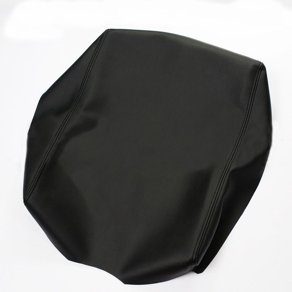 Motosupply Comfortable Microfiber Leather Console Lid Armrest Cover Black Fit for 2004-2014 Nissan Titan