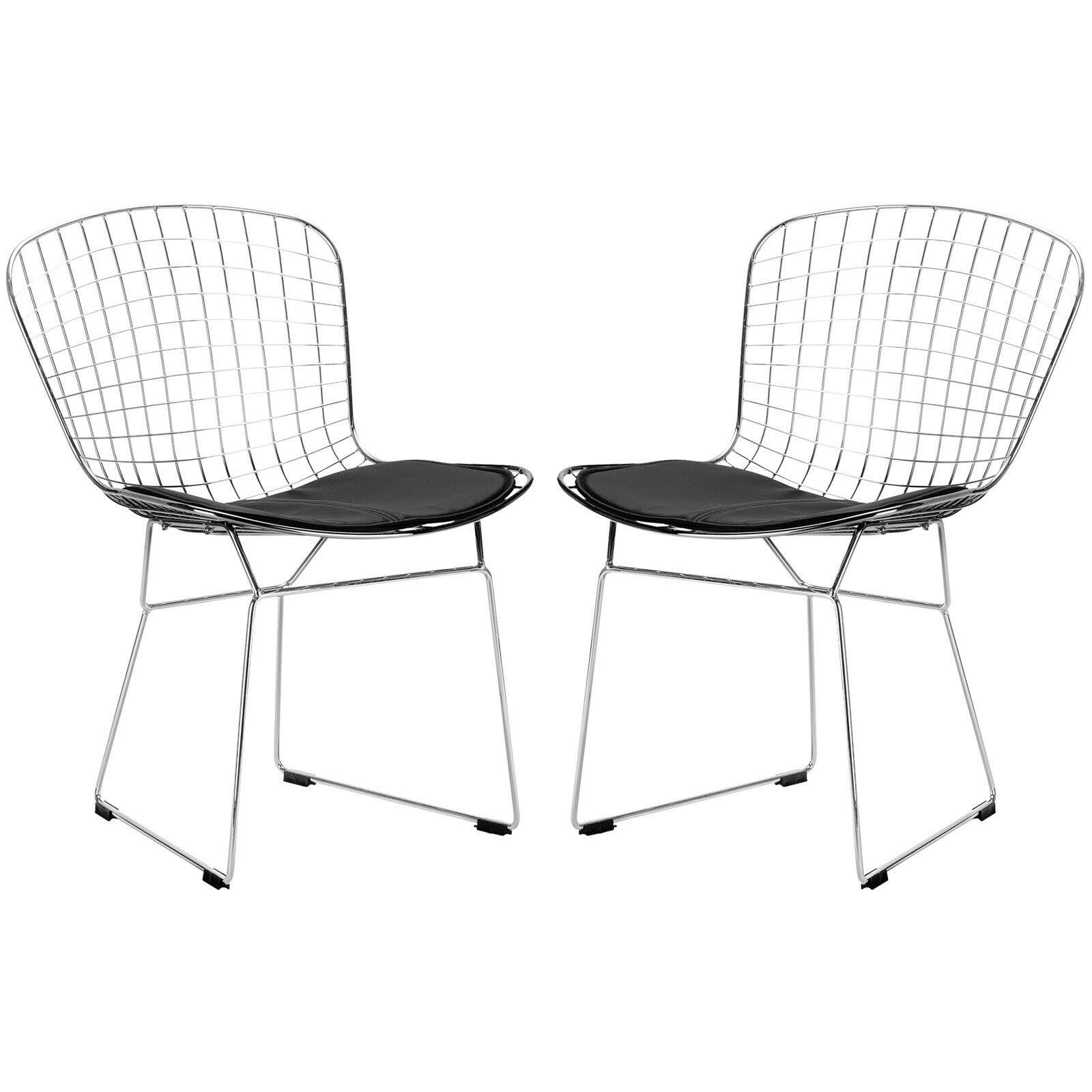 Edgemod Morph Side Chair - Set of 2 Black