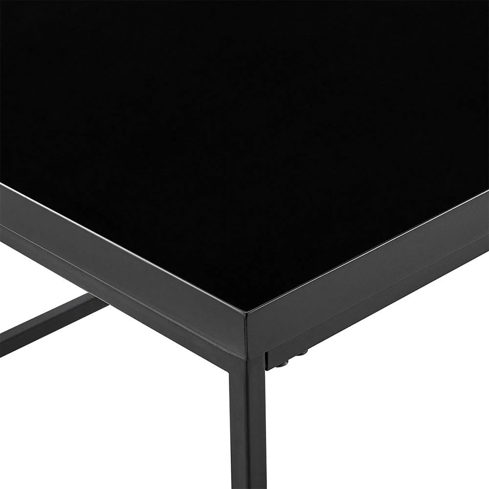 Euro Style Teresa Square Coffee Table | Black